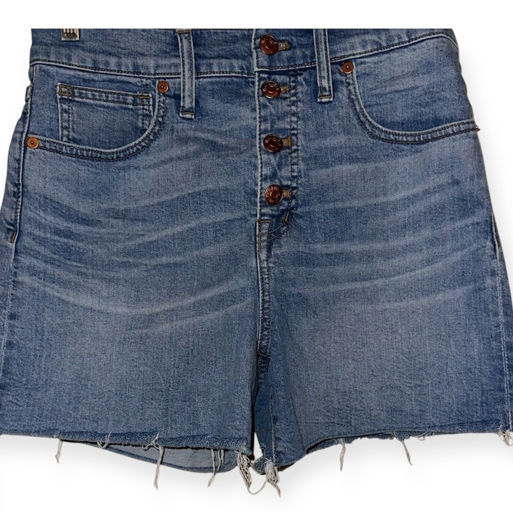 EUC Madewell  High-Rise Blue Jean Shorts